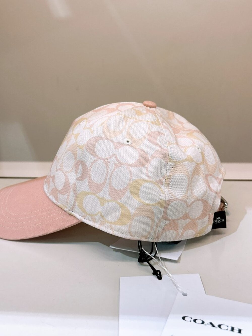 nwt coach Signature Baseball Hat for women one size - Picture 3 of 7